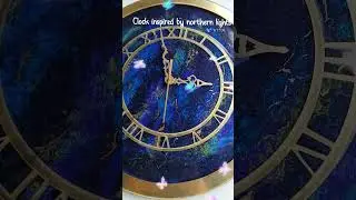 ⚡ Neon Dreams &ndash; Abstract Resin Clock Making