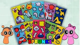 Sprunki Stickerbook 🌸 | Aesthetic Stickers & Colorful Chaos