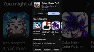 School Party Craft copy game like Minecraft