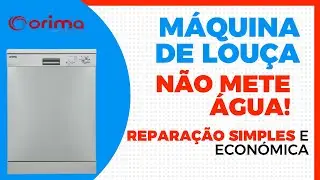 Máquina de lavar louça Orima não mete água
