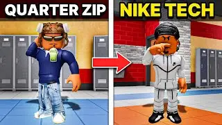 Я перешёл от QUARTER ZIPPER к YN в Roblox Fight in a School