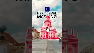 TUTORIAL: AI-Masking is finally here!🔥 Premiere Pro just got a new AI Selection Tool! #premierepro