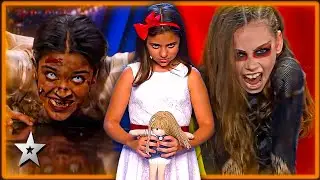 SPOOKIEST Kid Auditions in Got Talent HISTORY!