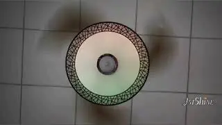 4000K 6000K Retractable Blade Ceiling Fan Chandelier Color Changing