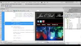 30 Creating a Template Dreamweaver Web Design Project 1