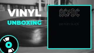 ACDC - Back in Black (Album) | Vinyl Record Unboxing | Very Good Plus