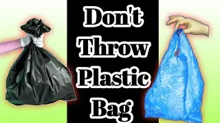 Plastic Bag Reuse Idea || DIY With Plastic Bag #creativearuna