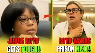 Judge Boyd&rsquo;s Shocking Ultimatum STUNS Courtroom | Intense Legal Showdown