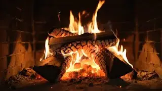 🔥🎷 Fireplace Ambience with Smooth Jazz Music – Cozy Jazz for Relaxation, Study & Sleep