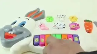 Rabbit Piano #musicaltoys #demo