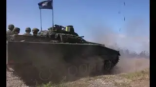 Sweden's CV90 IFV in action, June 2024! Read video description. Like! Subscribe! Comment!