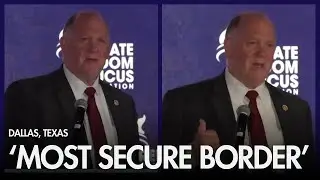 Full Speech: Trump Border Czar Tom Homan Addresses State Freedom Caucus Foundation in Dallas, TX