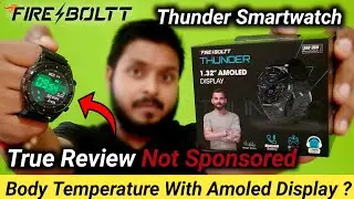 Fireboltt ⚡ Thunder Smartwatch Full Review & Unboxing | Smartwatch With Calling | Sasti Smartwatch