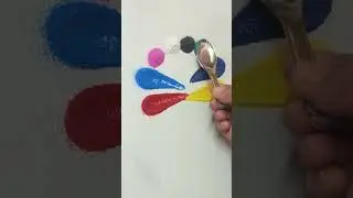 Simple Rangoli Designs 🌷 Creative Design 🌺 Different Colour Decoration #Ytshorts#Trending#Viral