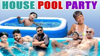 Swimming  House Pool Party 😍