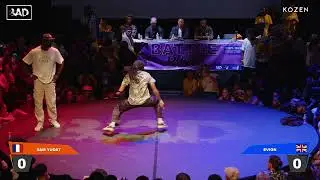 SAM YUDAT vs EVION - Battle BAD 2023 - HIP-HOP Top 8