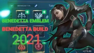 BENEDETTA EMBLEM AND BUILD SET 2021 | BENEDETTA BEST BUILD 2021 - Shoryukin Gaming