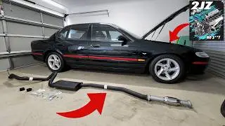EF XR6 Falcon Exhaust Upgrade &ndash; 2JZ Sound?