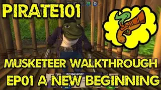 Pirate101 Musketeer Walkthrough ep01 A New Beginning