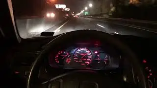 99 Civic Si B16 vs a Fast car