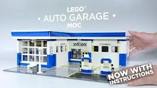 LEGO Авто Гараж Пользовательские MOC