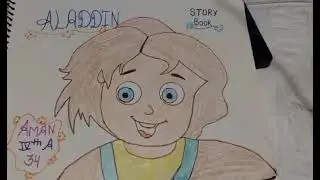 Aladdin drawing 🥰🥰🥰