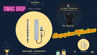 Swag Drop: Elevate Your Connectivity: The Arcade USB Hub! ||  Google Cloud Arcade #qwiklabs #arcade