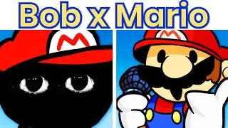 Vs Bob Full Week but it's Mario Version - Friday Night Funkin'