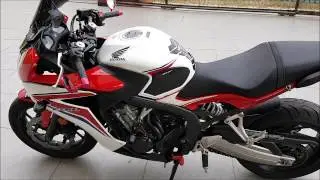 2015 Honda CBR650F Start Up, Exhaust Sound, Walkaround