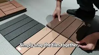 Easy DIY Composite Decking Tiles Installation | Transform Your Outdoor Space