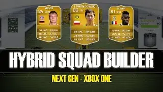 FIFA 14 - INSANE 50K HYBRID SQUAD BUILDER - with LEWANDOWSKI!