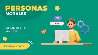&iquest;Que es una PERSONA MORAL?