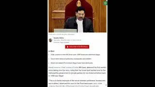 Ep 23 - News from Pune - CJI of India B.R. Gavai rules 1998 forest land allotment as illegal