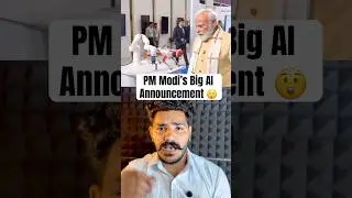 PM Modi&rsquo;s Big AI Announcement: India to Become AI Superpower by 2047 🇮🇳🤖