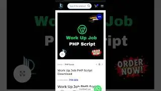 Work Up job Php Script Download #shorts