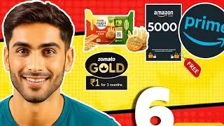 Amazon Prime In Big Loot Price | Win Rs.5000 Amazon Voucher, Crocs, Earbuds | 6 Online Loot Offers 
