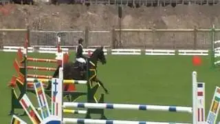 Clogherboy Mirah - CSIO Fontainebleau  2011- Top Ponys springen auch weisse Linien...