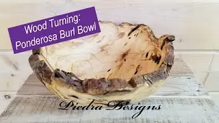 Wood Turning: Ponderosa Burl(?)