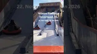 Toverland im Winter #freizeitpark #winter #toverland