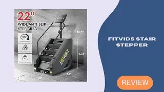 Fitvids Stair Stepper Review – Commercial Stair Climber at Home