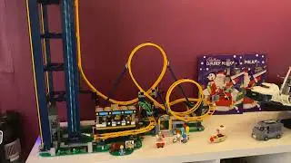 Lego Loop Coaster 10303 with Power Up function.