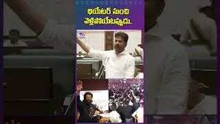 థియేటర్ నుంచి వెళ్లిపోయేటప్పుడు..  : CM Revanth Reddy - TV9