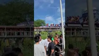 Top Thrill Dragster minutes before accident on August 15th 2021