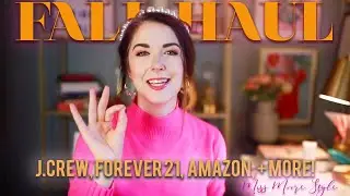 FALL CLOTHING + ACCESSORIES HAUL | JCREW, FOREVER 21, AMAZON + MORE!