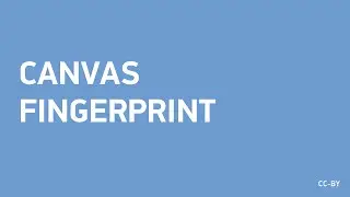 Индексация Пользователей canvas fingerprint