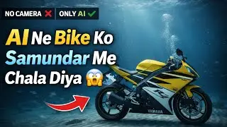 AI Se Underwater Vehicle Video Kaise Banaye  | AI Ocean Video Without Camera