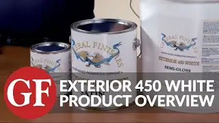 Exterior 450 White Outdoor Water Based Topcoat | General Finishes