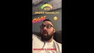 REACTION TO JINDER MAHAL PROMO ON SHINSUKE