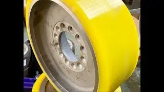 406 мм 160-170 мм - 12 отверстий Ведущее колесо Jungheinrich 52041025 для  ричтраков, штабелеров