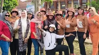 Group Senam Lansia &ldquo;NELLY &rdquo; Bledogan Adakan Senam Bersama Paguyuban Senam Bhinneka Tunggal Ika